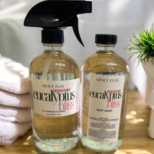 Spring Cleaning with Grace Peppermint Eucalyptus Edition