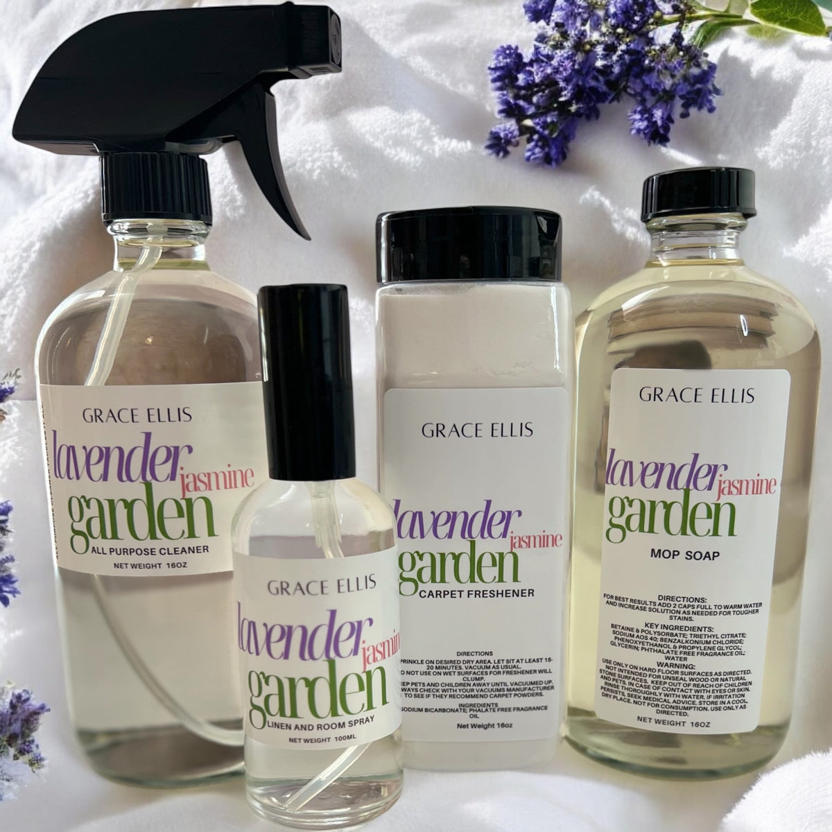 Spring Cleaning with Grace: Lavender and Jasmine Edition