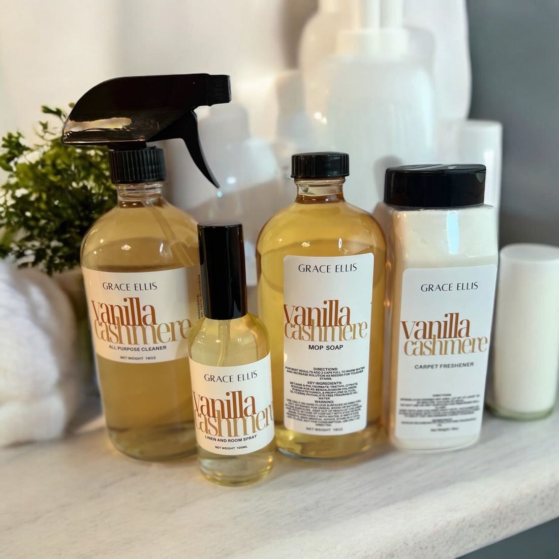Spring Cleaning with Grace: Cashmere Vanilla Edition