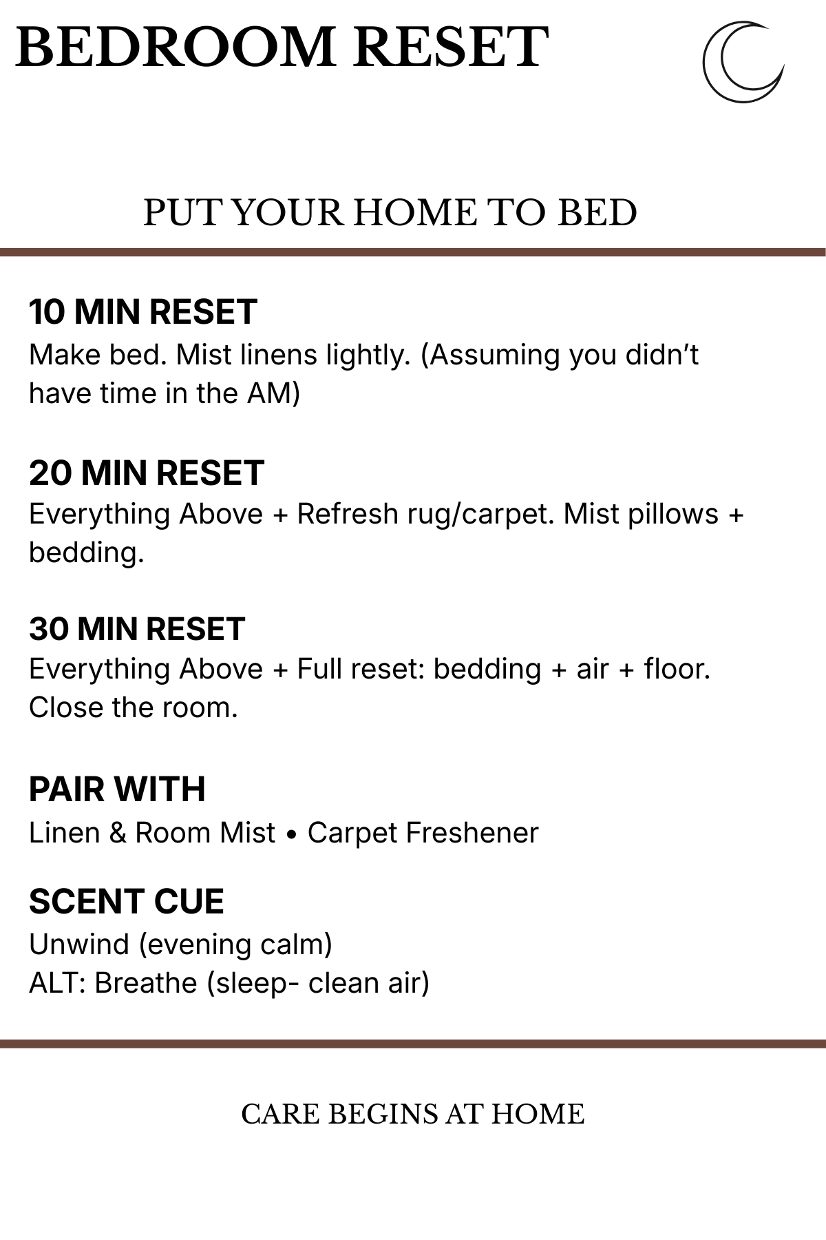 CARE BY CAPACITY CARDS