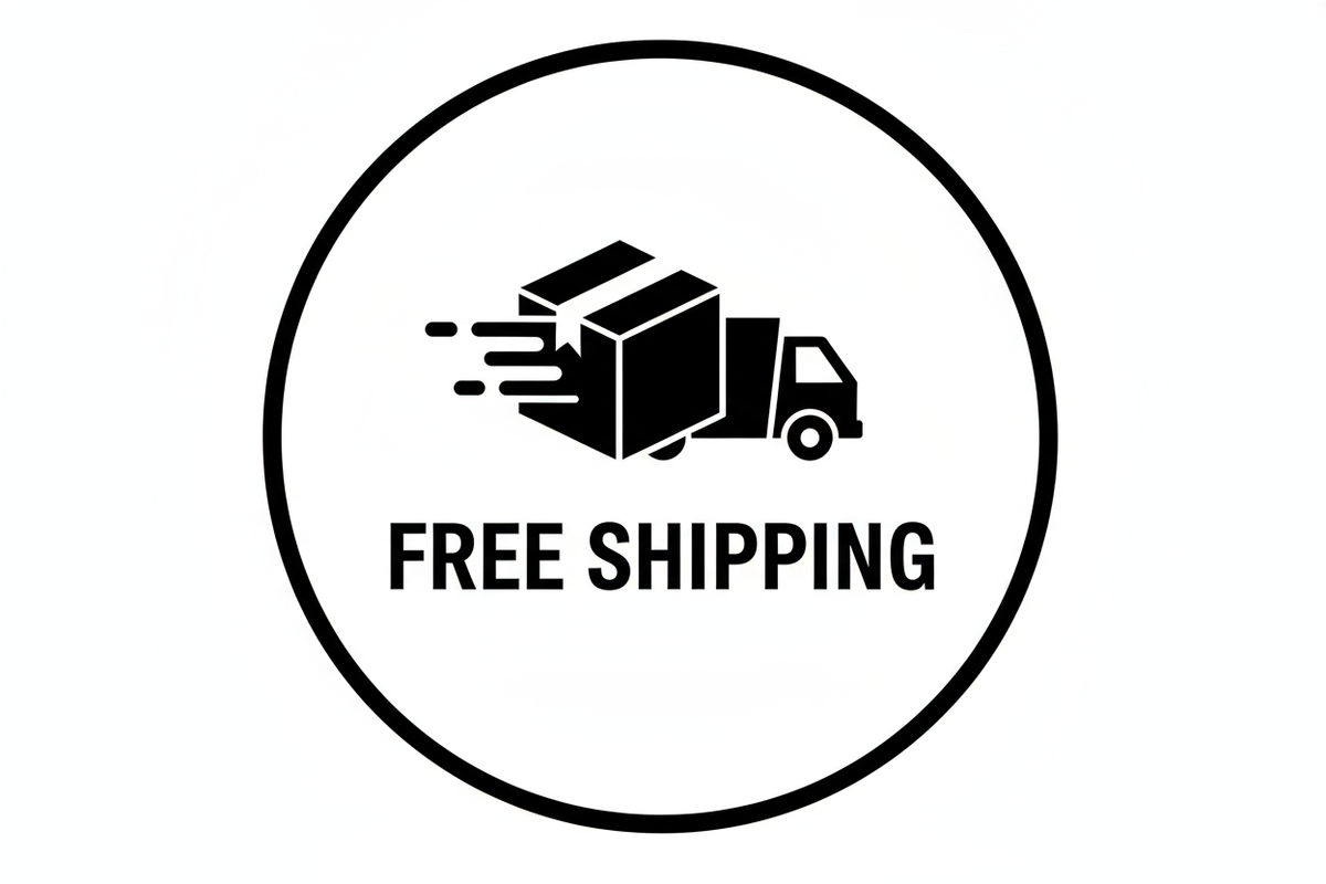 BLACK AND WHITE FREE SHIPPING 